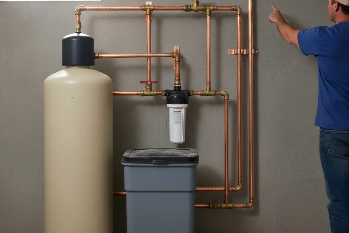 Whole-house water treatment system installed in Maidsville